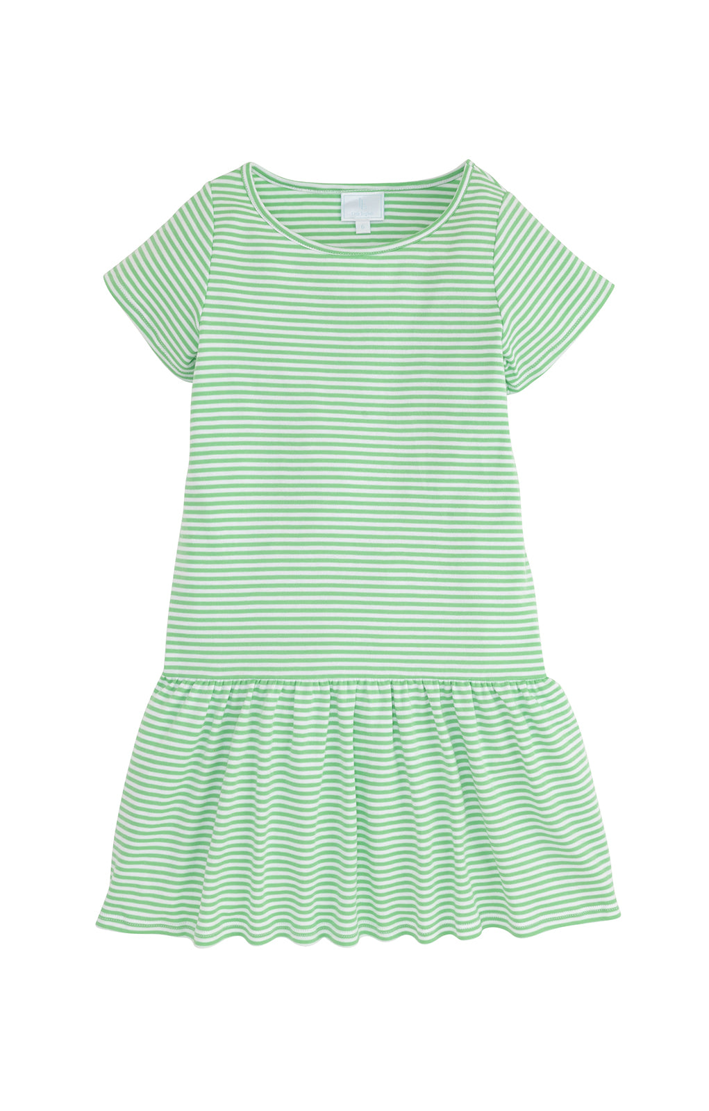 Chanel T-Shirt Dress - Green Stripe – Sugar Babies Children's