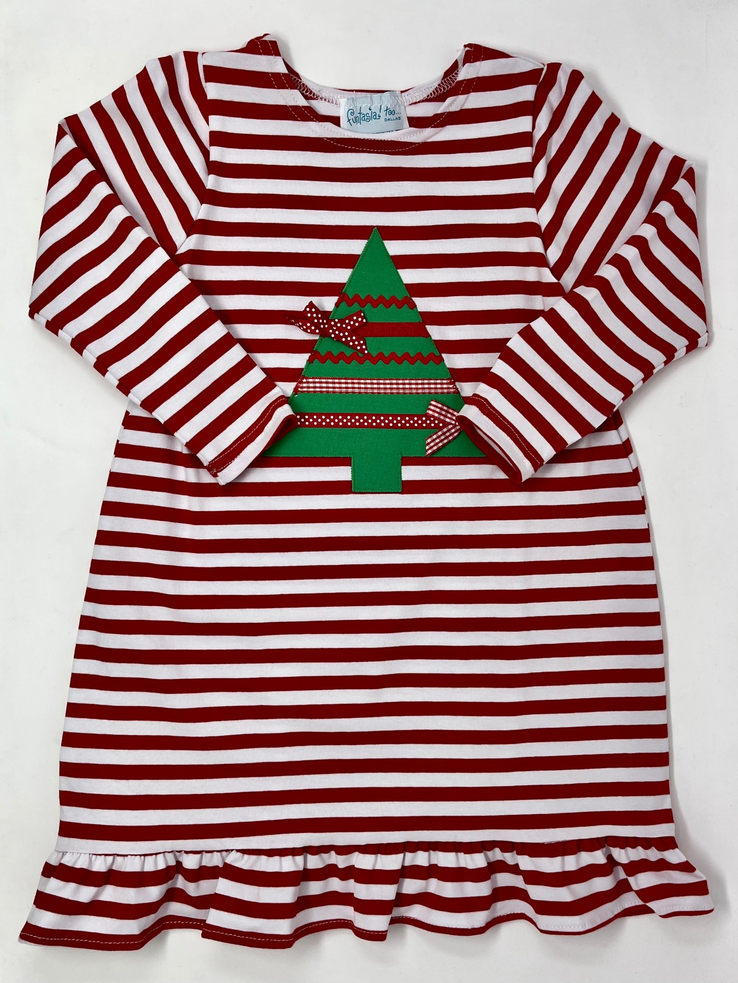 Christmas Tree Knit Dress Clothing Funtasia Too