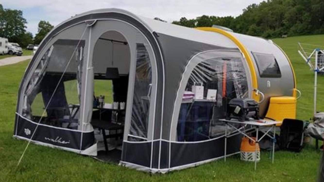 Rede lighed operation Walker Tent for TAB Teardrop Trailers – Allpro Adventures