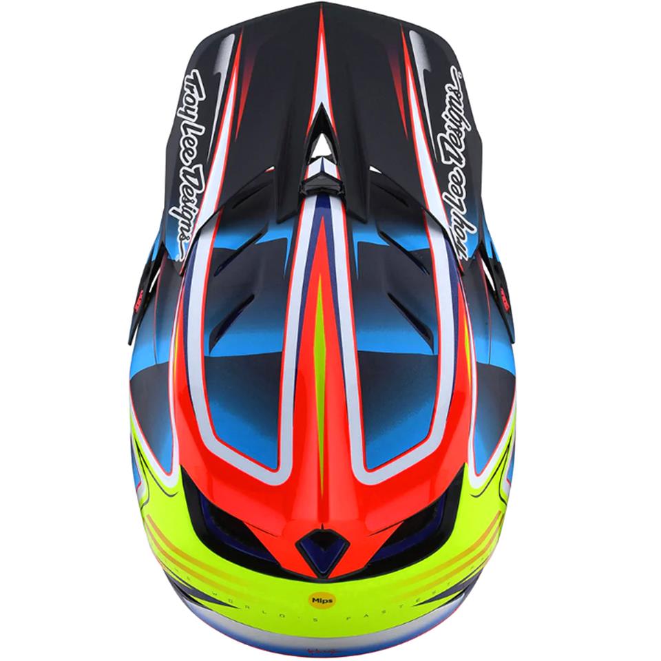 D4 carbon helmet lines(ブラック/レッド)LG-