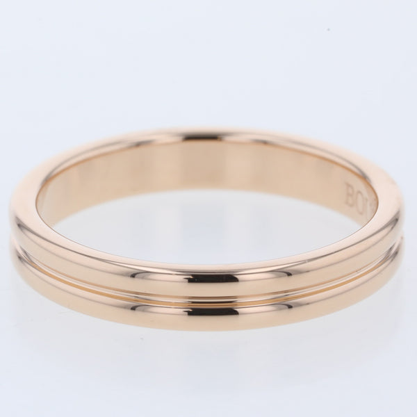 ブシュロン 指輪 リング 8.5号 ゴドロン 結婚指輪 K18PG D9513-