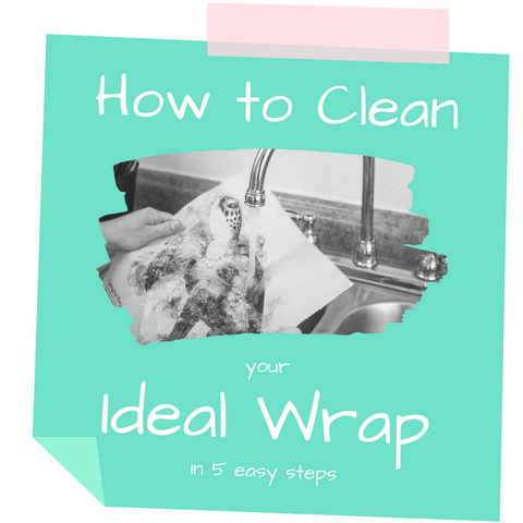 How to Clean Wash a Beeswax Food Wrap | Ideal Wrap | Life Unwrapped the Ideal Wrap Blog