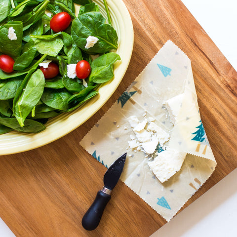 Ideal Wrap Plastic-Free Beeswax Food Wrap is the BEST way to store cheese!