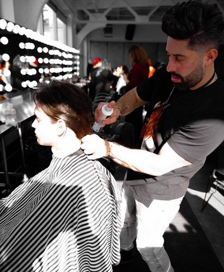 iCandy Scissors Australia - Ambassador New York Mike Giraldo New York Fashion Week 21st Feb 2018 Pic2