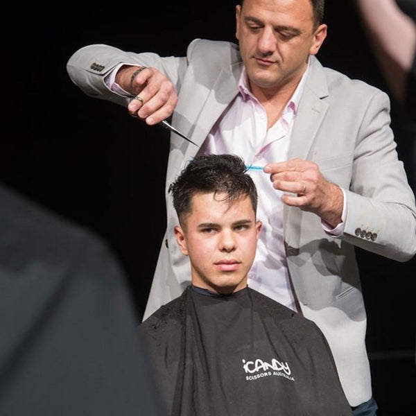 iCandy Scissors Australia - SA Barbering Ambassador - Tony Primaro Pic1