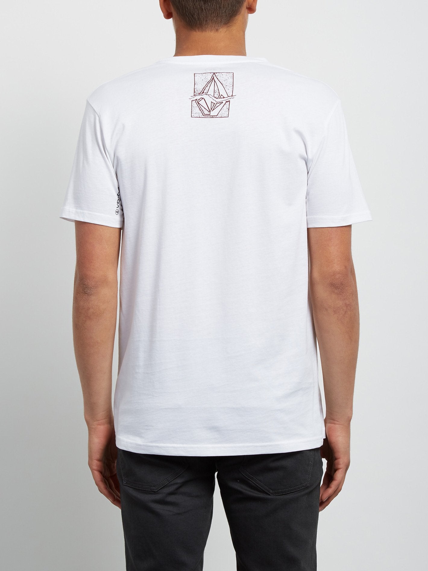 Camiseta Básica de Manga Corta Edge - White