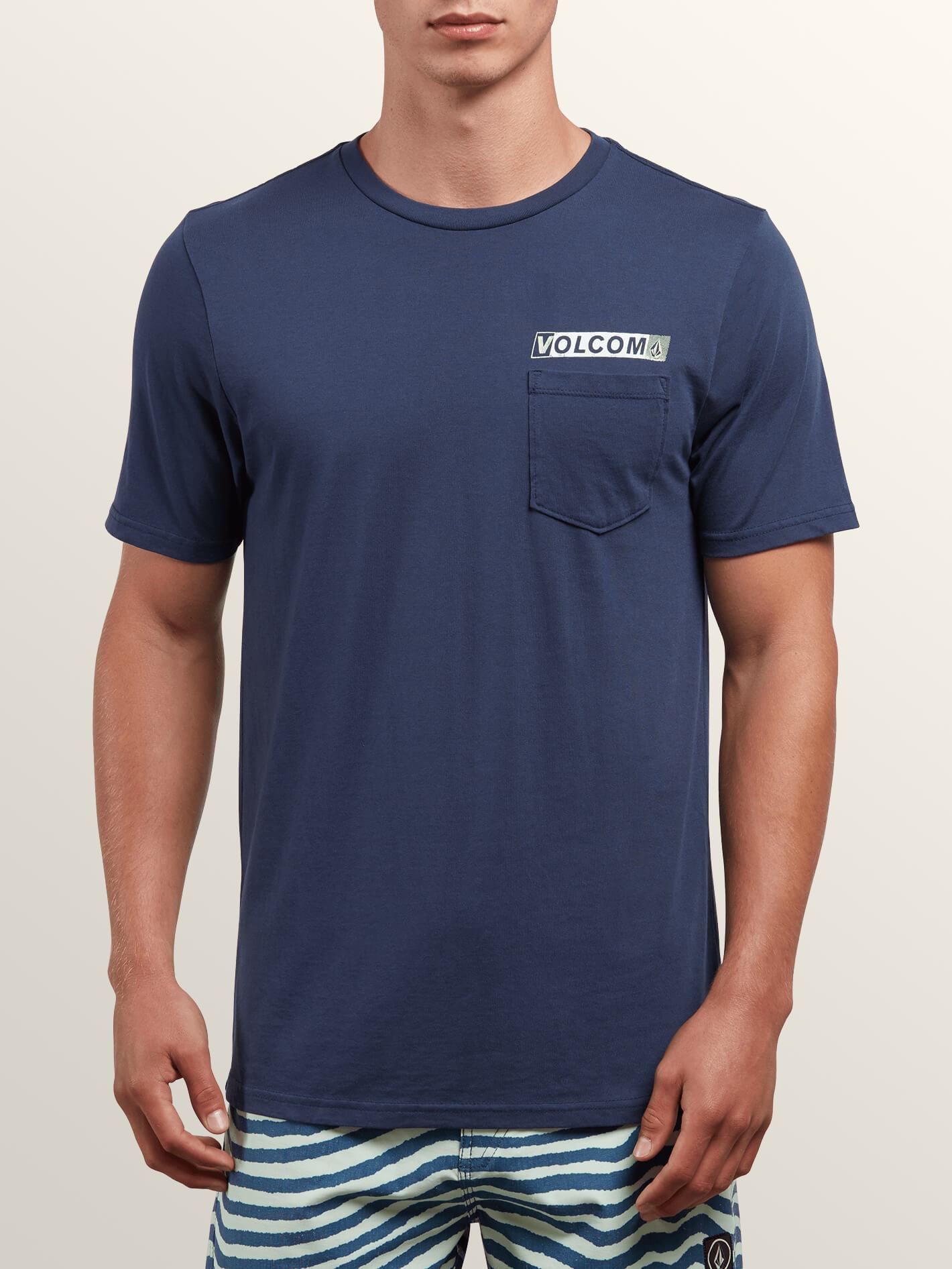 Camiseta De Manga Corta Rebel Radio - Navy