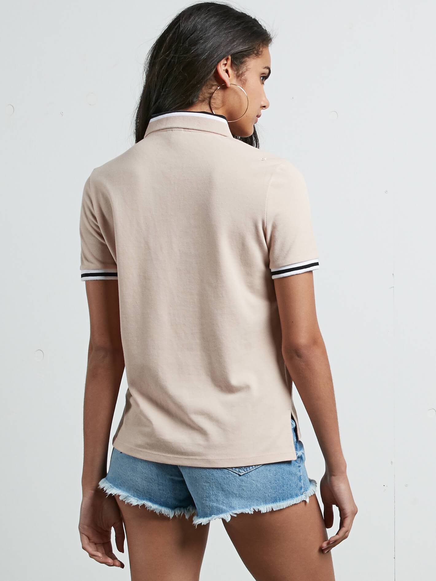 Polo de Manga Corta Pique Boo - Mushroom