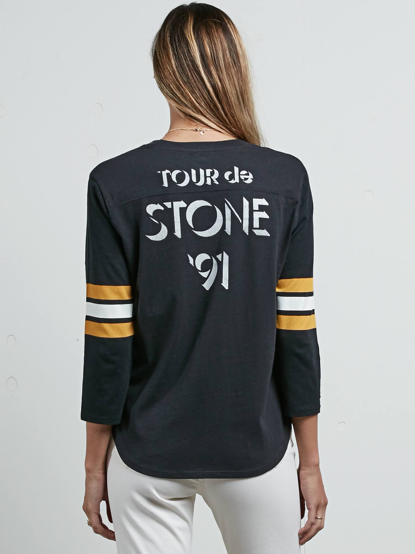 Camiseta de Manga 3/4 Outta Here - Black
