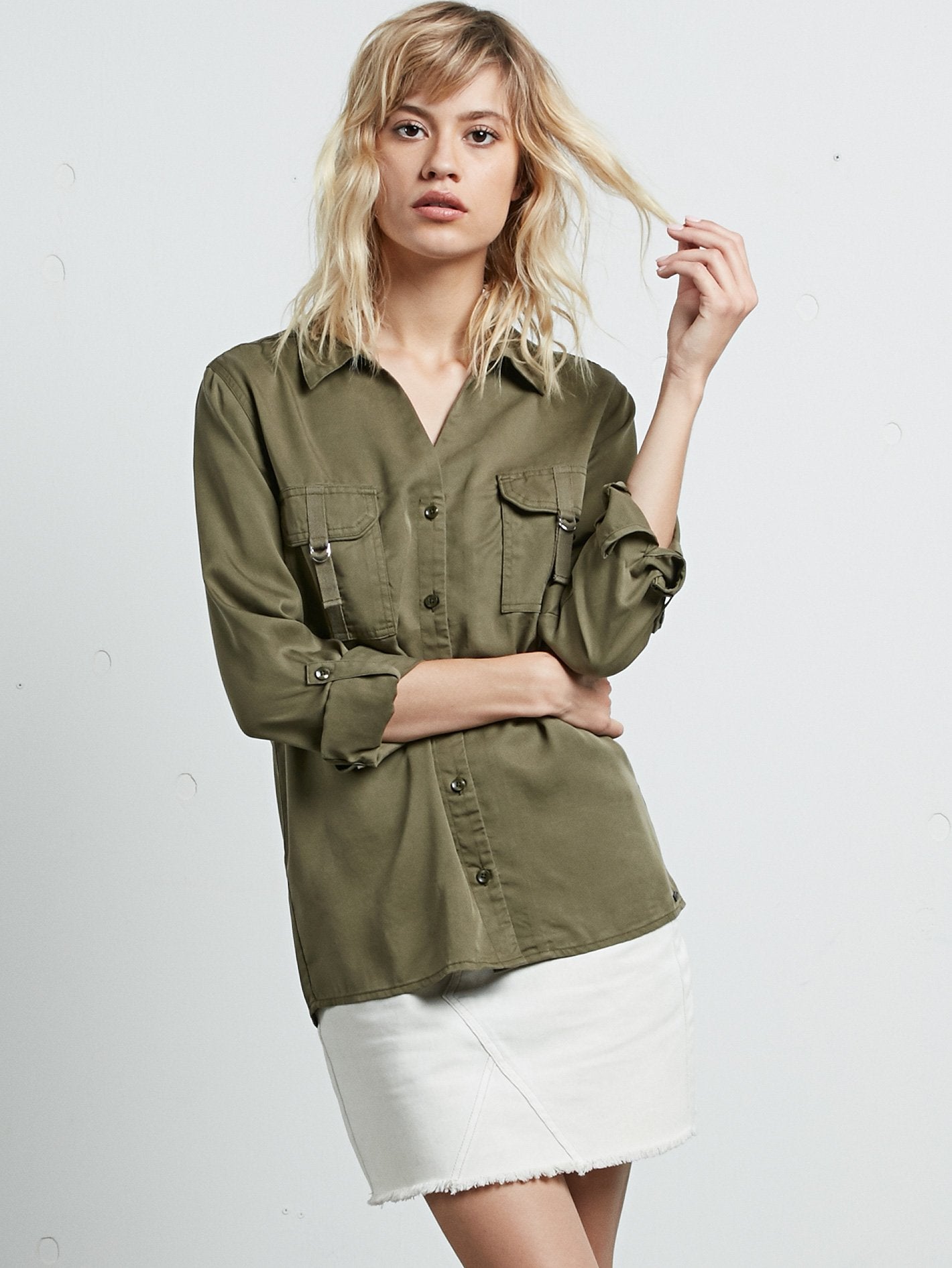 Camisa de Manga Larga Vol Plus - Dark Camo