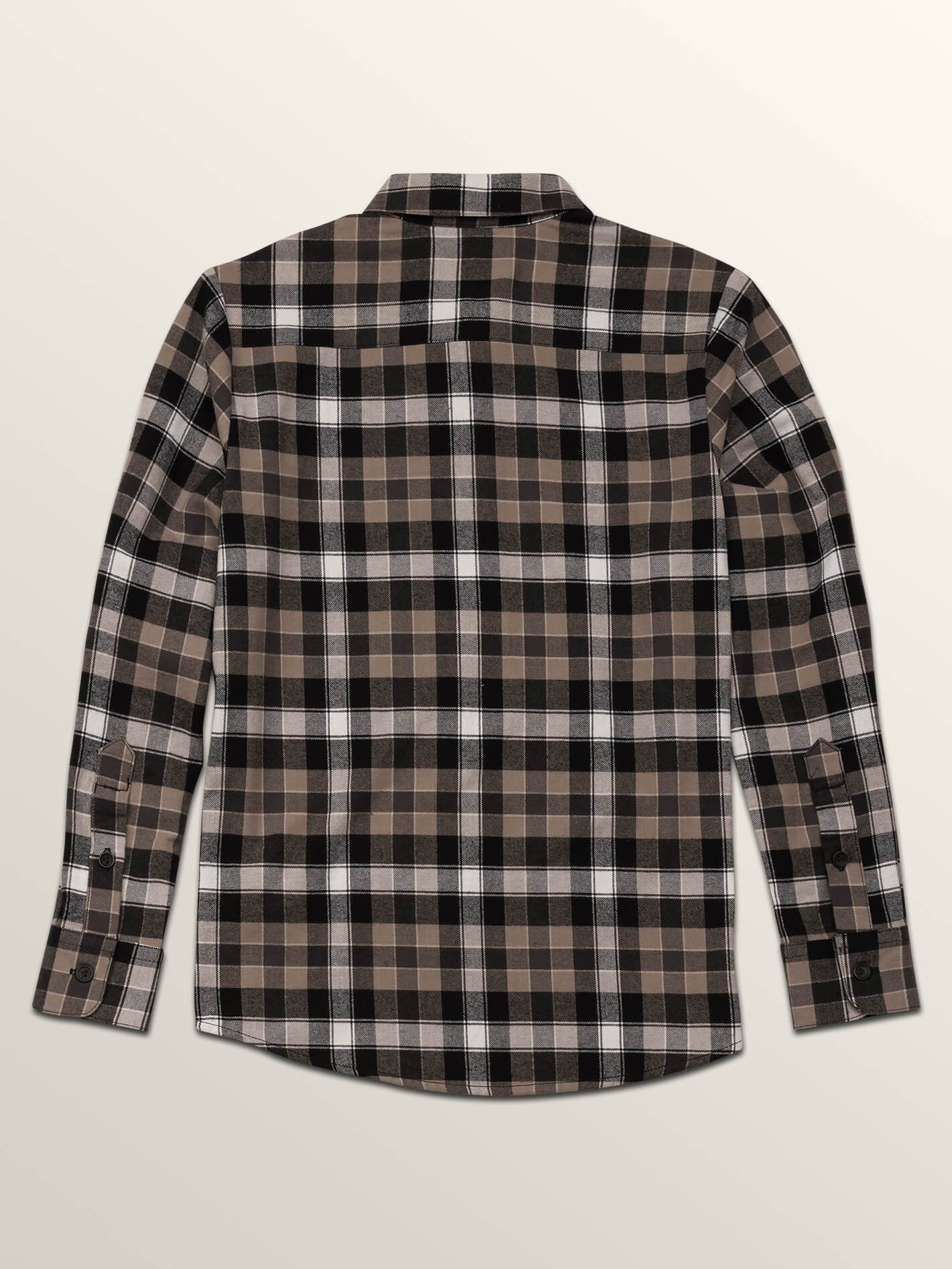 Caden Plaid Shirt - Black (Niňo)