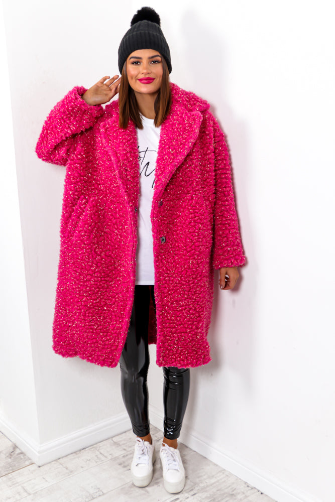 hot pink coat