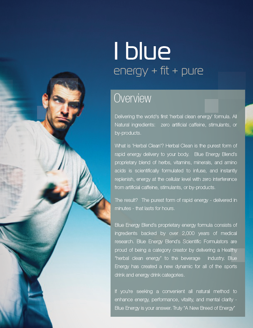 BHIP BLUE Energy Blend Overview