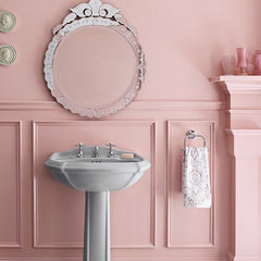 The powder room is the best place to roll the dice and take a risk on color.