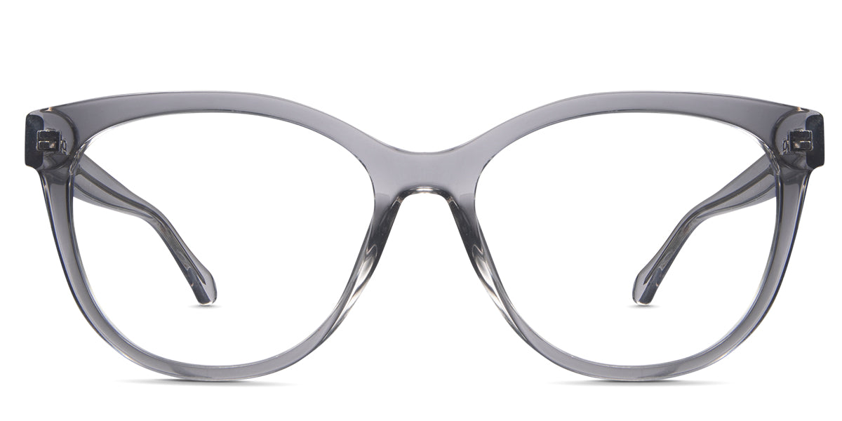 Gava women's frame in storm variant - it's a round frame with regular-size rims.