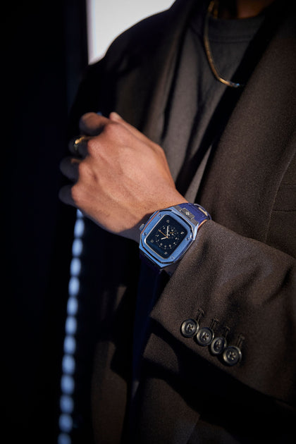 Apple Watch Case  CL40 Silver/Blue