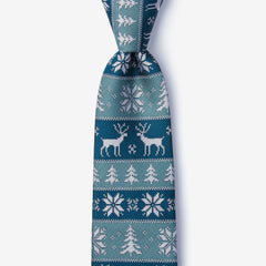 Ugly sweater christmas necktie