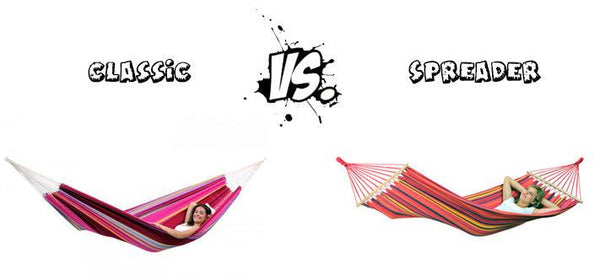 Classic vs spreader bar hammocks