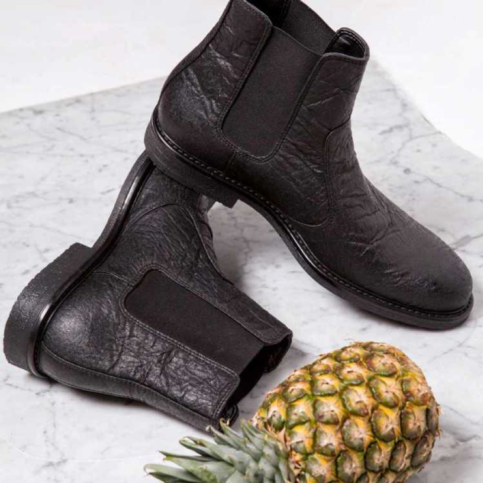 pineapple leather shoes
