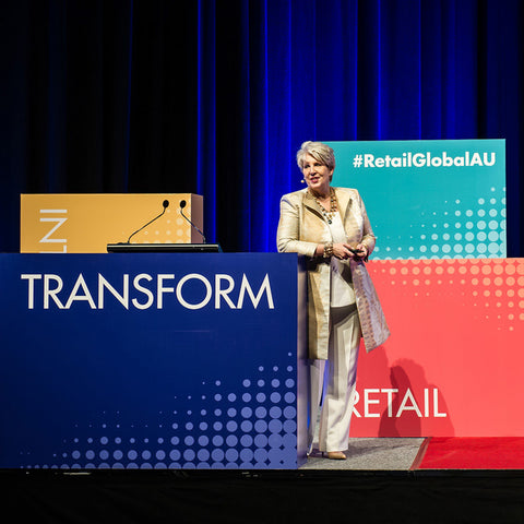 Retail Global Stage Signage