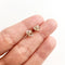 Herkimer Diamond Ear Studs . Laura Stark Designs