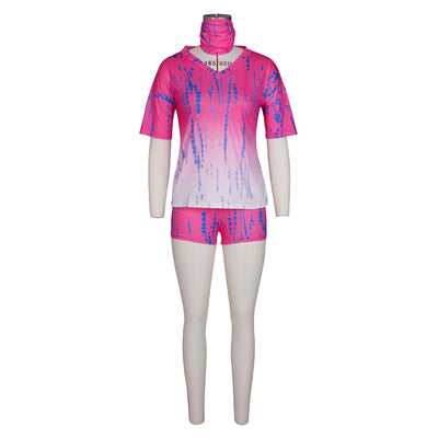 Fashion Tie-dye ladies casual Loungewear MALSOOA