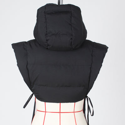 Sleeveless Short Hollow out Down Jacket（On sale） MALSOOA