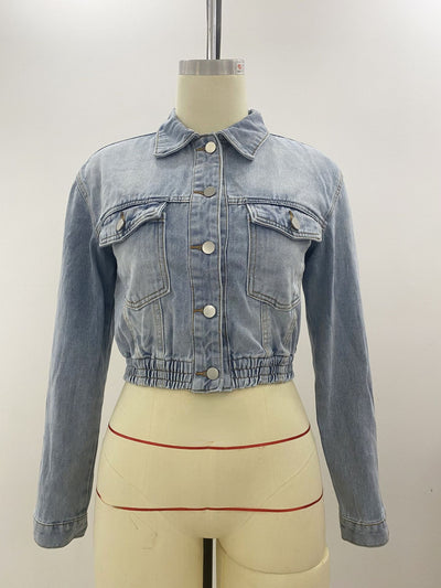 Cropped Denim Jacket MALSOOA