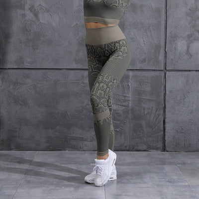 Women's high waist slim moisture wicking Yoga Pants MALSOOA