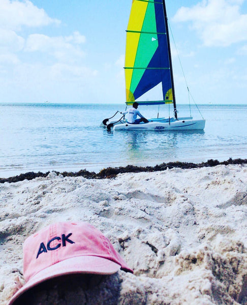 Nantucket Reds Collection ACK Baseball Hat in Key West