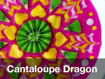 Cantaloupe Dragon Bowl Recipe