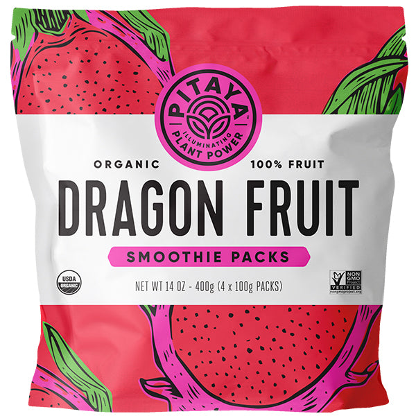 Pitaya Plus Dragon Fruit Smoothie Packs