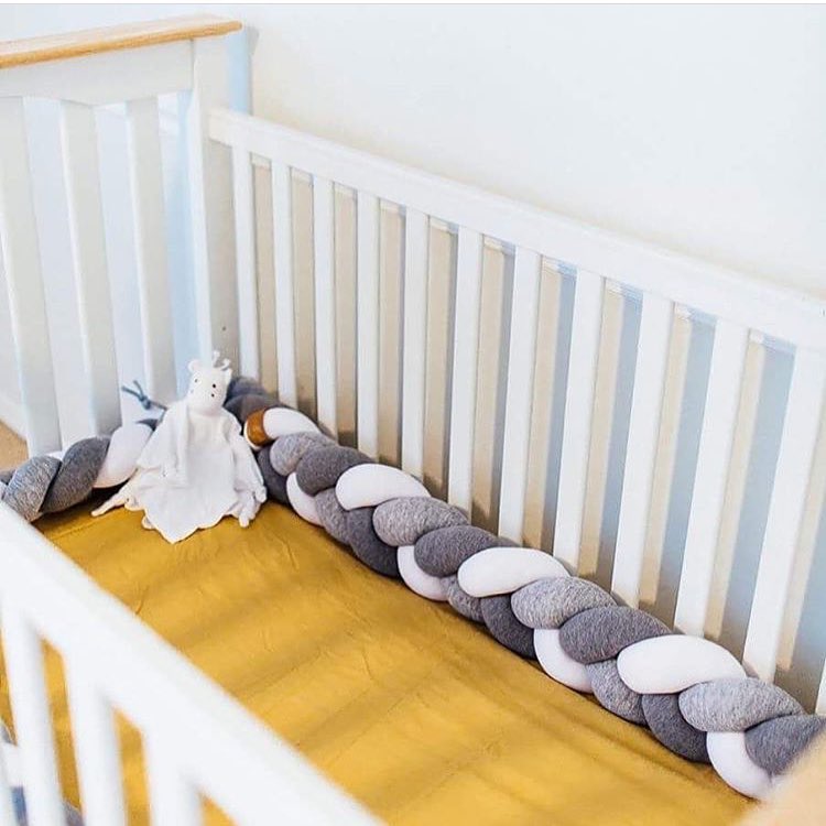 braided crib bumper canada