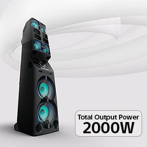 sony party speaker 2000w