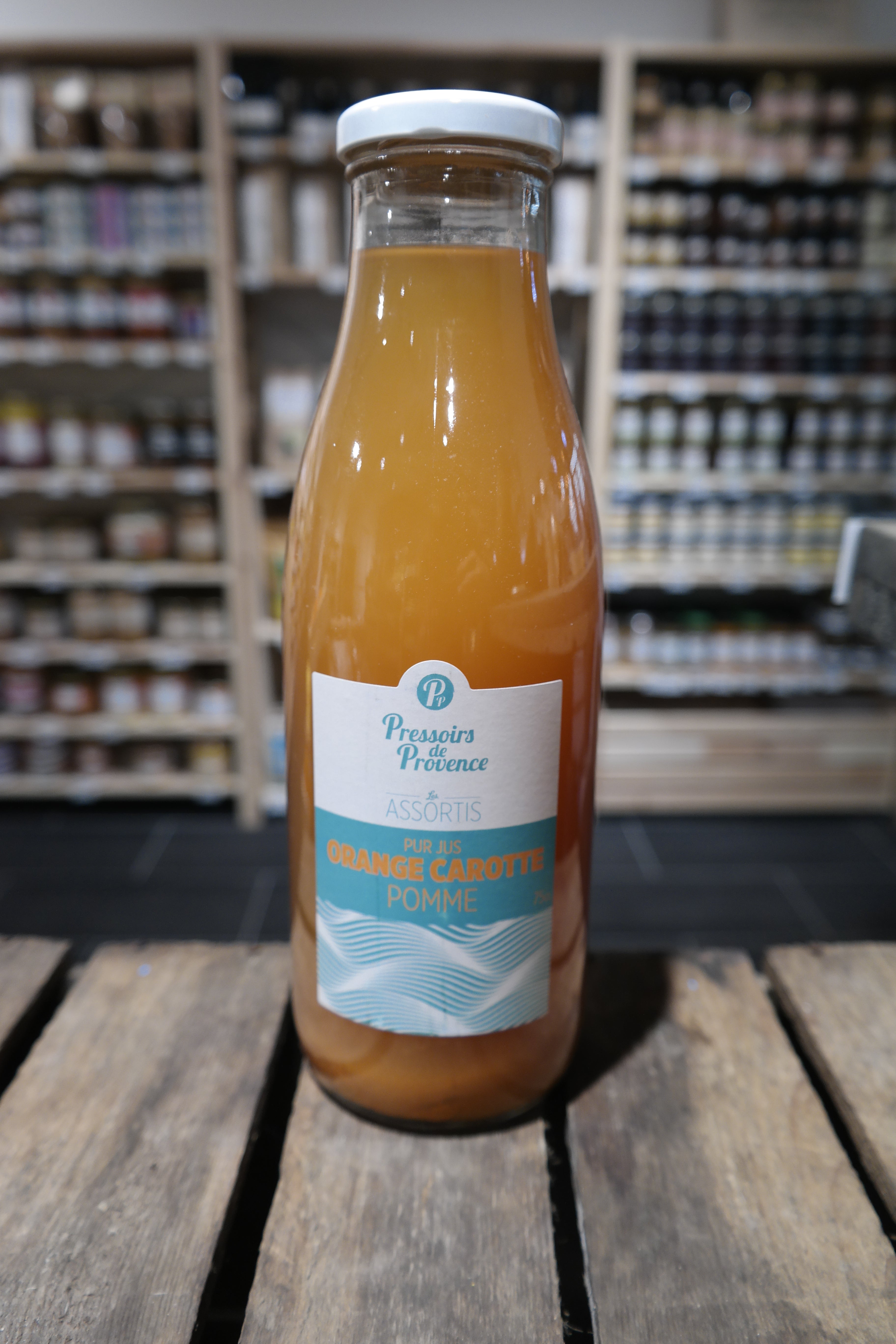 Pur jus carotte orange pomme