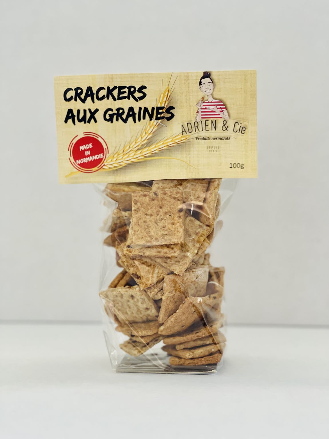 Crakers aux graines