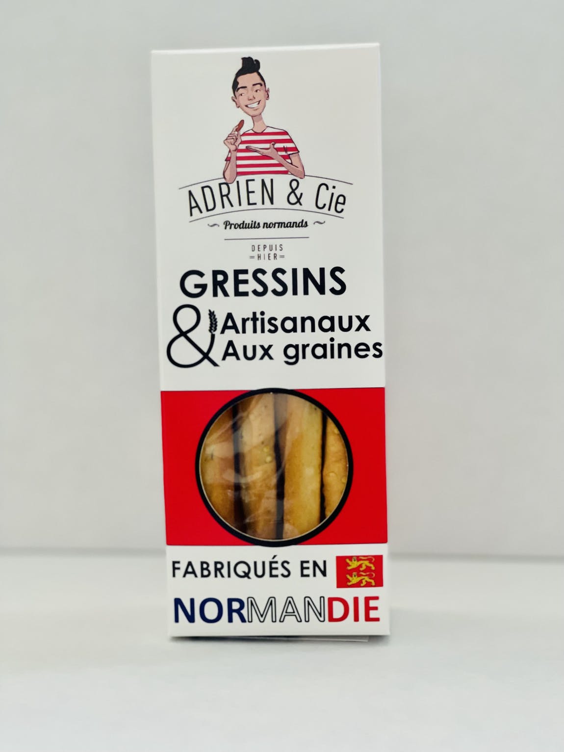 Gressins aux graines