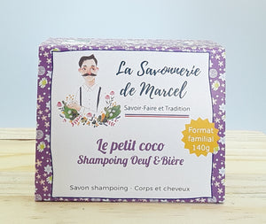 Shampoing Le petit coco - bière & œufs