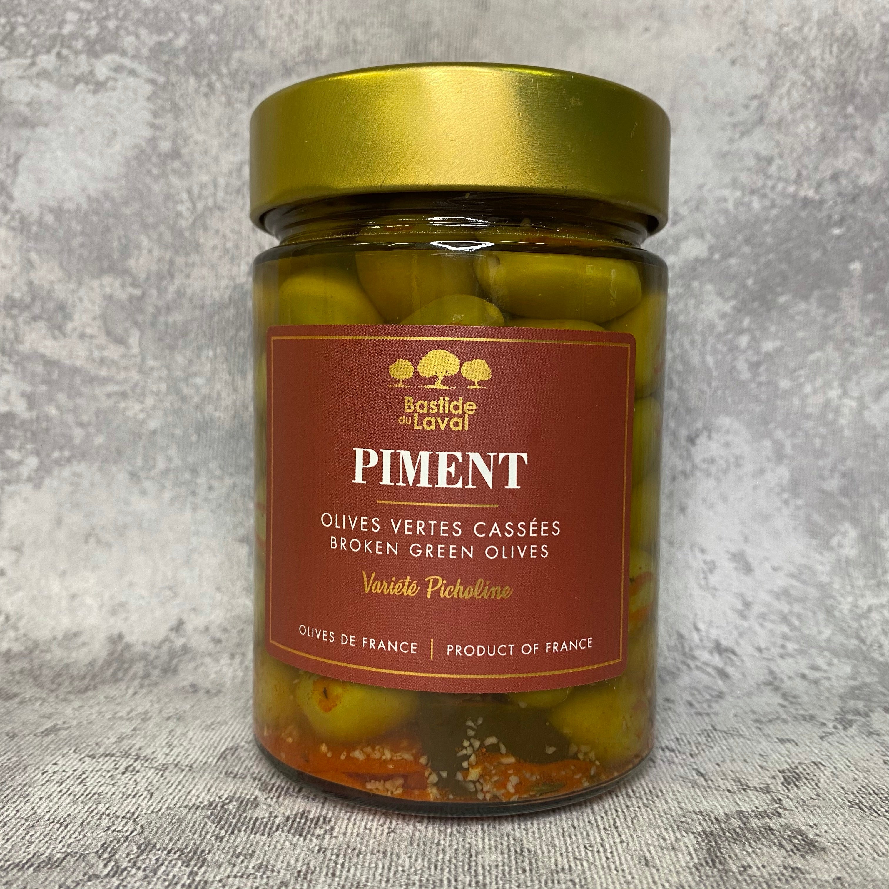 Olives Picholines de Provence-piment
