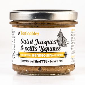 Terrine de St Jacques aux petits légumes