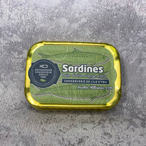 Sardines à l'huile d'olive vierge extra - Millésimées 2016
