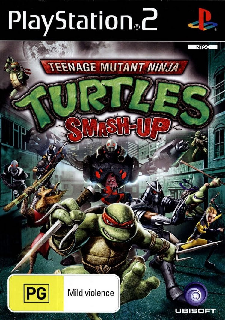 playstation 2 teenage mutant ninja turtles