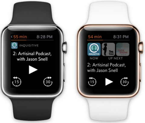 Overcast Apple Watch App Apps OzStraps New Zealand WatchOS