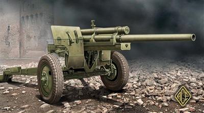 ACE 1/72 72528 WWII US 3-inch Anti-Tank Gun M-5 on Carriage M-1