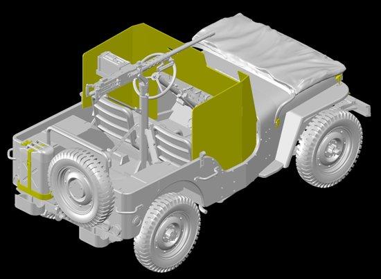 Dragon 1/35 US Armored 1/4 Ton 4x4 Truck Smart Kit 6727 for sale online