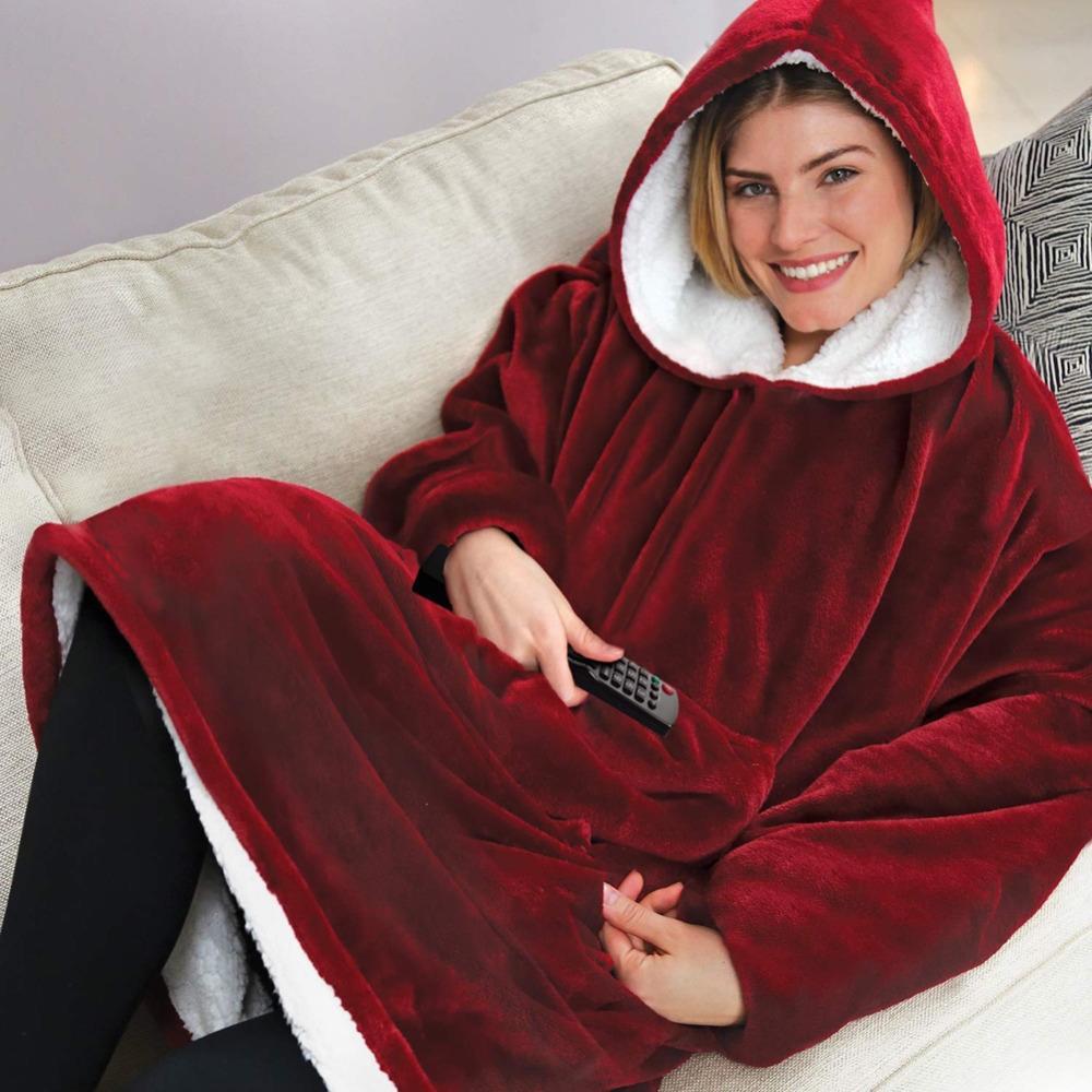 large blanket hoodie