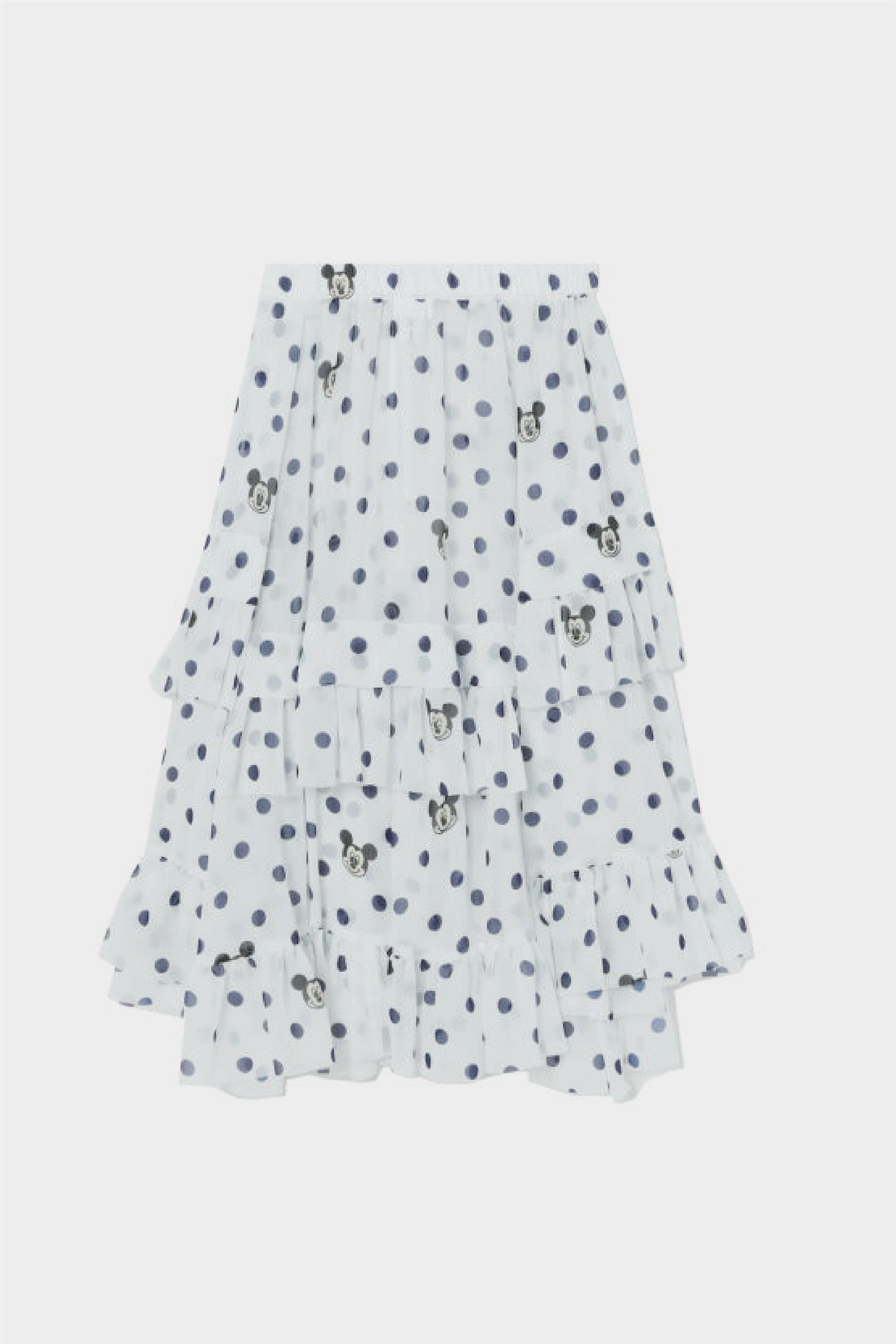 COMME DES GARÇONS GIRL X Disney Mickey Mouse Polka Dot Skirt