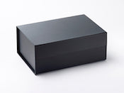 Black A5-size presentation box