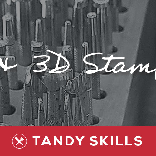 Tandy Skills: 2D & 3D Stamping