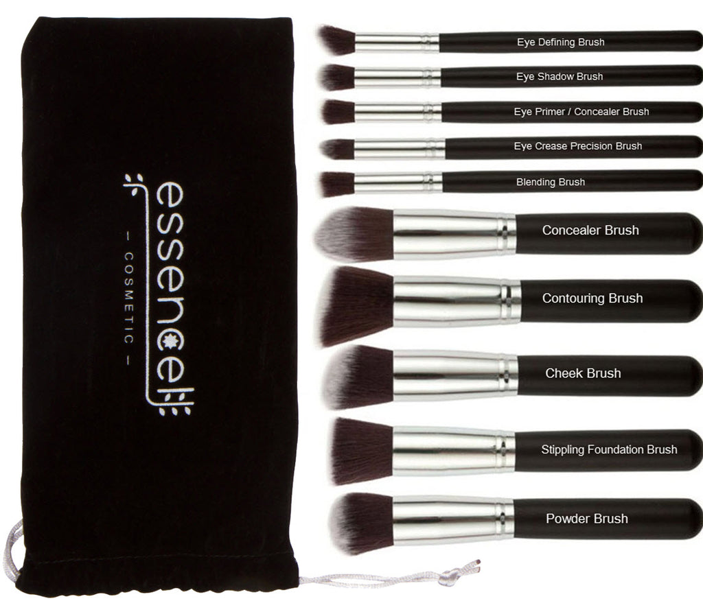 makeup brush set foundation